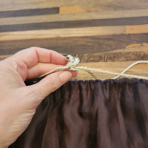 Coach Leatherware 18.5 x 23" Super Large Brown Drawstring Dust Protection Travel - Picture 6 of 8